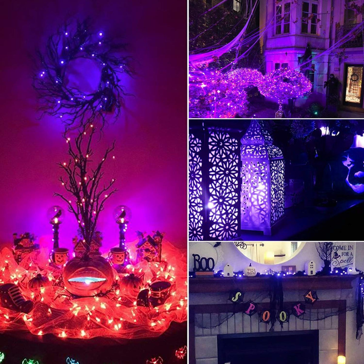 Brightown 12 Pack LED Fairy Lights Battery Operated String Lights - 7ft 20LED Waterproof Silver Wire Firefly Starry Moon Lights for DIY Crafts Wedding Table Centerpieces Party Bedroom Christmas