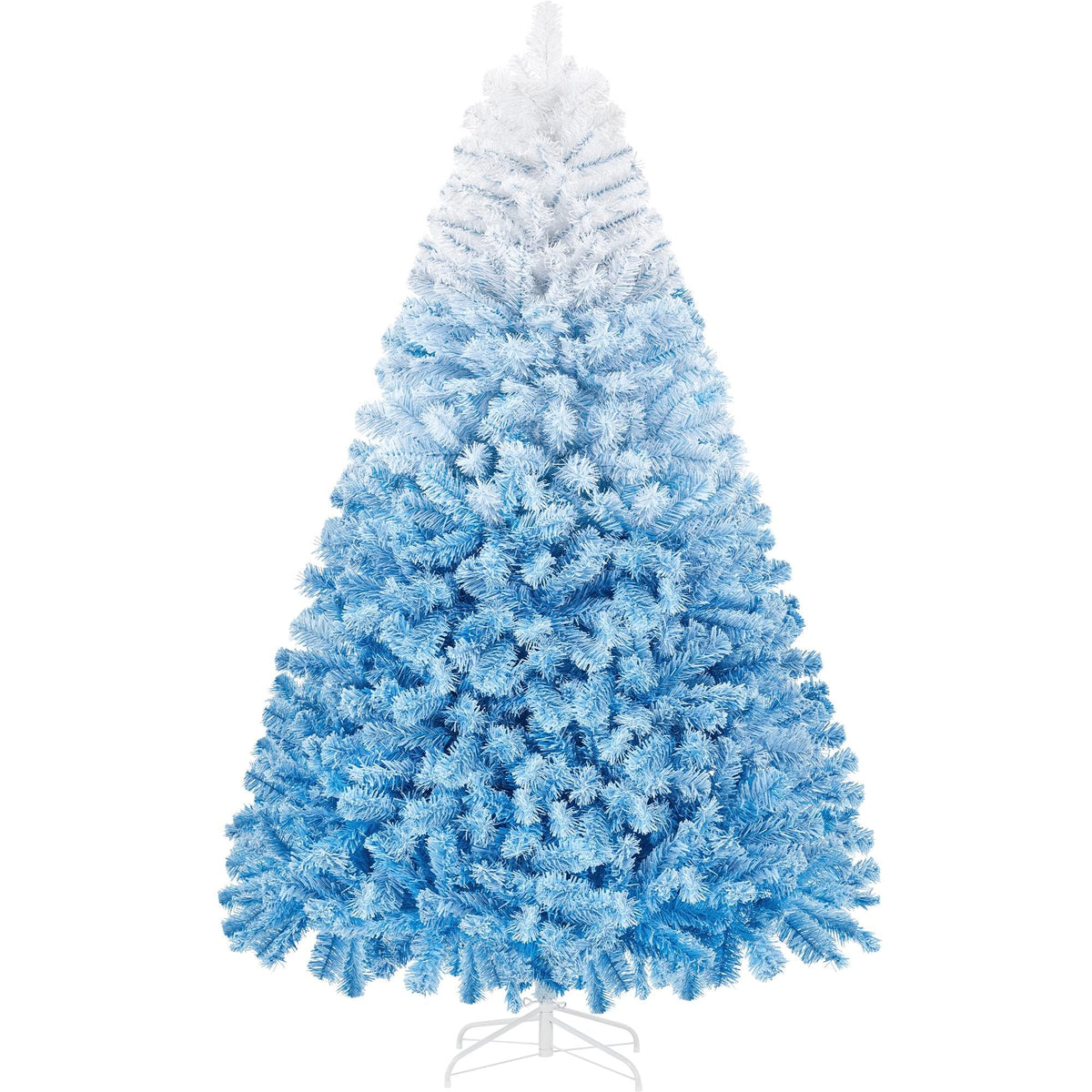 Yaheetech 4.5ft Artificial Christmas Tree, Realistic Premium Spruce Hinged Full Christmas Tree with 320 Branch Tips Holiday Xmas Tree W/Metal Hinges & Foldable Base for Home Party Office Decoration