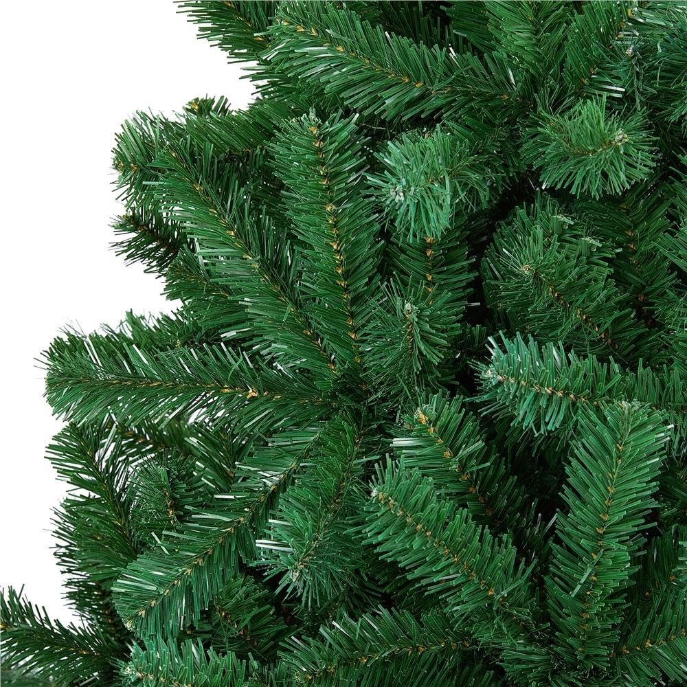 Yaheetech 4.5ft Artificial Christmas Tree, Realistic Premium Spruce Hinged Full Christmas Tree with 320 Branch Tips Holiday Xmas Tree W/Metal Hinges & Foldable Base for Home Party Office Decoration