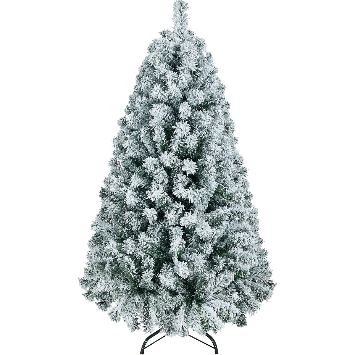 Yaheetech 4.5ft Artificial Christmas Tree, Realistic Premium Spruce Hinged Full Christmas Tree with 320 Branch Tips Holiday Xmas Tree W/Metal Hinges & Foldable Base for Home Party Office Decoration