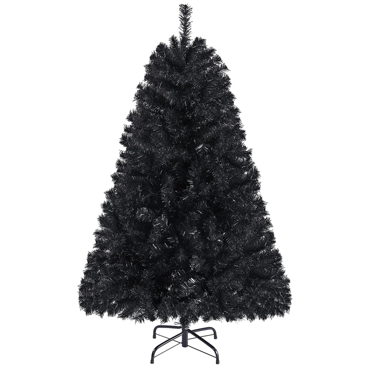 Yaheetech 4.5ft Artificial Christmas Tree, Realistic Premium Spruce Hinged Full Christmas Tree with 320 Branch Tips Holiday Xmas Tree W/Metal Hinges & Foldable Base for Home Party Office Decoration