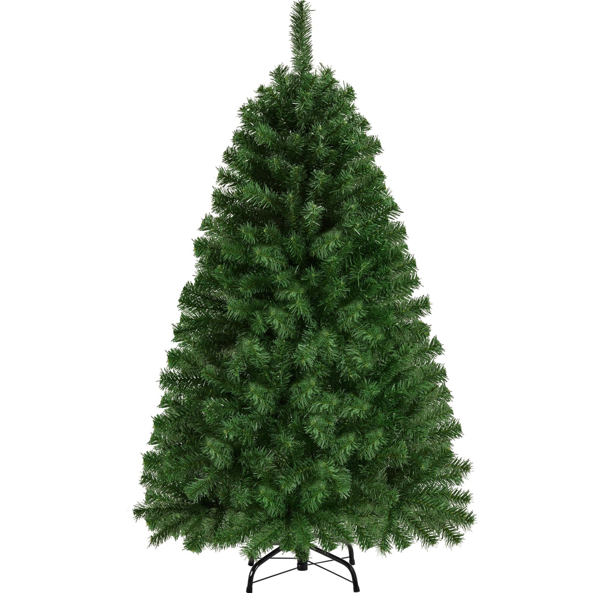 Yaheetech 4.5ft Artificial Christmas Tree, Realistic Premium Spruce Hinged Full Christmas Tree with 320 Branch Tips Holiday Xmas Tree W/Metal Hinges & Foldable Base for Home Party Office Decoration
