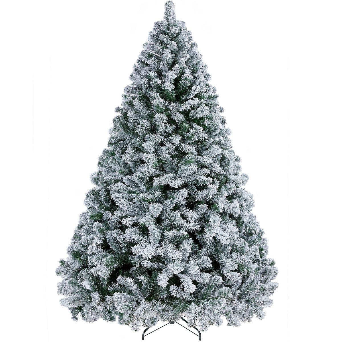 Yaheetech 4.5ft Artificial Christmas Tree, Realistic Premium Spruce Hinged Full Christmas Tree with 320 Branch Tips Holiday Xmas Tree W/Metal Hinges & Foldable Base for Home Party Office Decoration